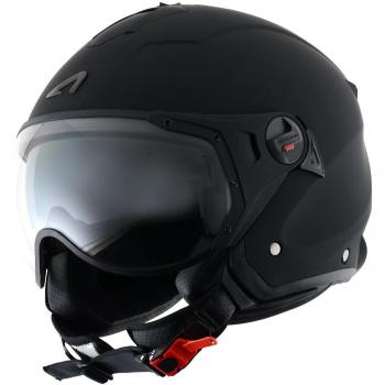 Sport Minijet Negro Mate Astone Casco L