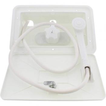 Empire Brass White Single Lever Shower Box Kit