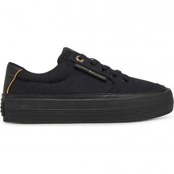 Tommy Hilfiger Textil Sneaker Schwarz