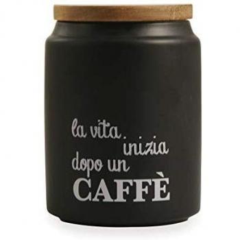 Barattolo Caffè Decorativo con Coperchio in Bamboo, Villa d’Este