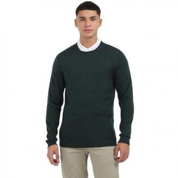 Pull merino col rond Calvin Klein