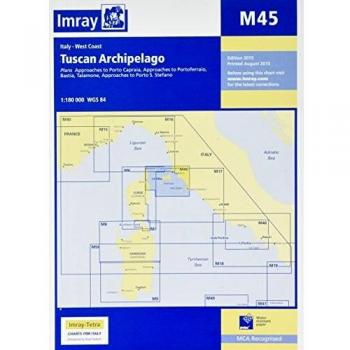 Imray Chart: Tuscan Archipelago (M Series) (Paperback)