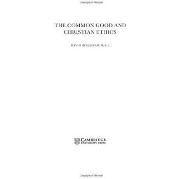 Ingles otros  common good and christian ethics  cambridge