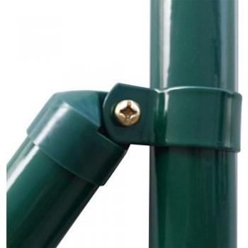 Barriera vitaXL Euro 10 × 1,7 m Acciaio Verde