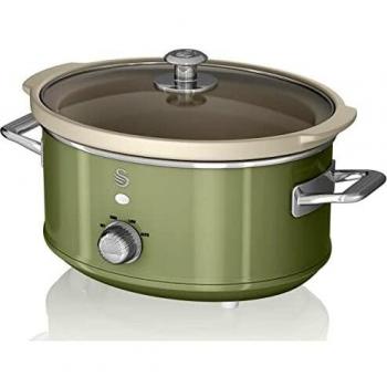 Slow Cooker 3,5L Design Vintage Verde