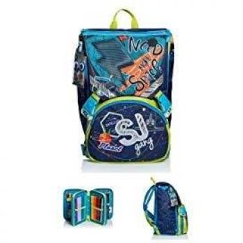 SEVEN SCHOOL PACKSJ GANG LEDTECH BOY BLUE DEEP