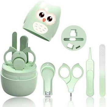 HyAdierTech Baby‑Nagelschnitt‑Kit mit Schere, Feile und Knipser – Geschenkverpackt