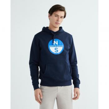 Big Logo Coastal 2XL Cotton Hoodie