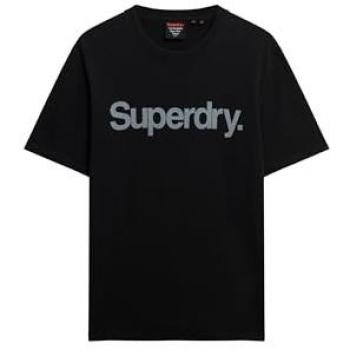 T‑shirt Superdry core logo city nero S