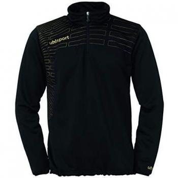 Goldener 1/4 Zip Pullover von UhlSport – Match Top – Schwarz – XXS/XS