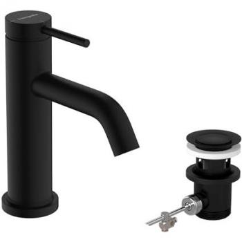 Hansgrohe Tecturis S mitigeur lavabo projection 108mm noir mat