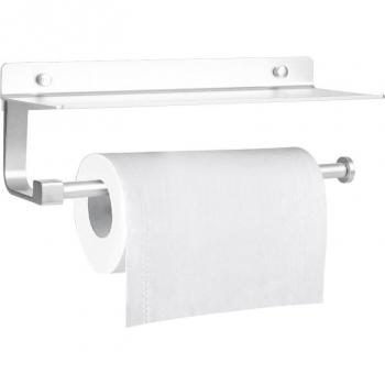 Aluminium Pivot : Porte‑rouleau et étagère