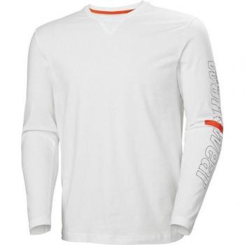 Men's Helly Hansen Workwear Logo Longsleeve Cotton Shirt