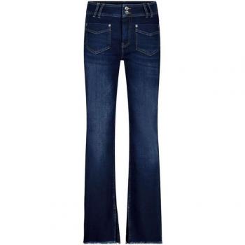 Bootcut-Jeans mit aufgesetzten Taschen von Monari