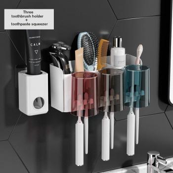 Toothbrush and Bathroom Accessories Organizer