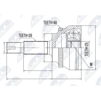 Toyota Gelenksatz NTY NPZ-TY-060