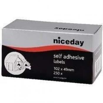 Niceday Address Labels 49mm x 102mm