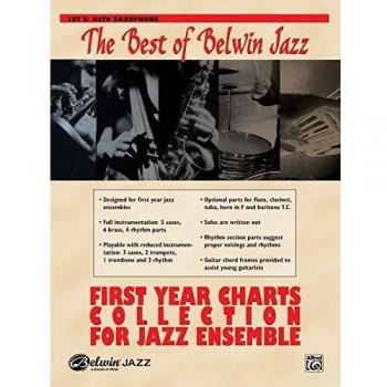 First Year Jazz Ensemble Charts for Alto Sax