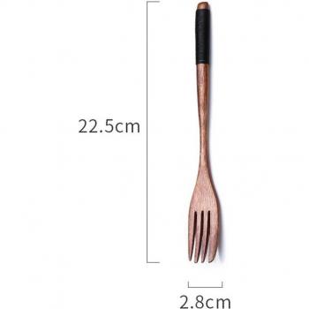 Set de Postre Madera Vintage