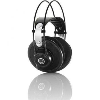 AKG Q701 – Auriculares Supraaurales Black, cableados, compatibles iOS y Android