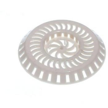 Sink Shower Strainer Waste Trap 80MM White Plastic
