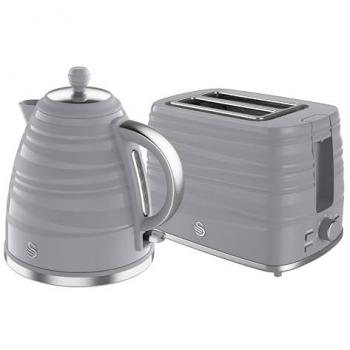 Kitchen Harmony Pack: 1.7L Kettle with 2‑Slice Toaster