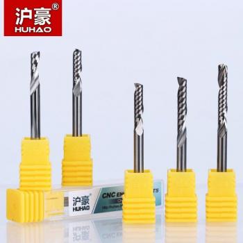 Broca de corte helicoidal HUHAO 4 mm para router CNC