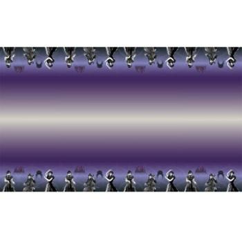 Nappe en papier motifs Mercredi