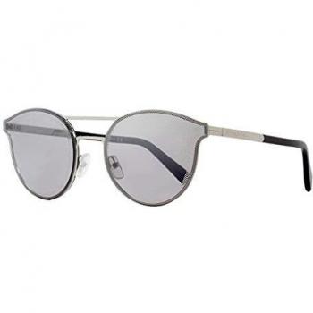 Ermenegildo Zegna Women's Sunglasses, Gray, 60 MM, Ez0085, Shiny Palladium/Grey