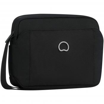 DELSEY PARIS Picpus Umhängetasche, 30 cm, 6 Liter, Schwarz (Noir)