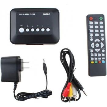 Multimédia SD/MMC 1080P, MP3 & RMVB, télécommande inclue