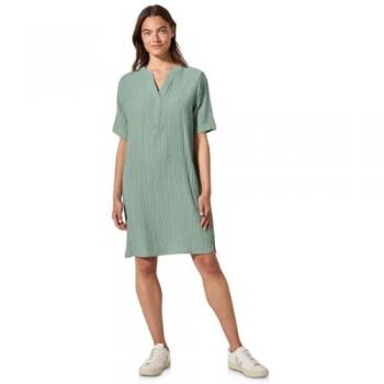 CECIL Damen Sommerkleid mit Taschen – Matcha‑Grün – Größe XXL