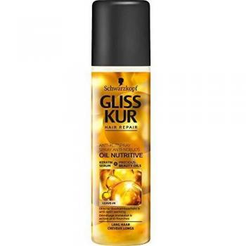 Schwarzkopf Gliss Kur Anti-Klit Spray Öl nutritiv