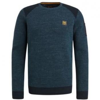 PME LEGEND Strickpullover Herren Pullover aus Baumwolle (1-tlg)