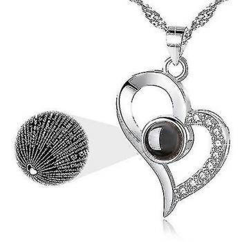 Collar I Love You Multilingüe – Plata