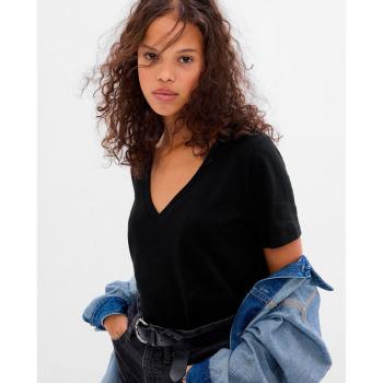 Gap Top Nero Regular Fit