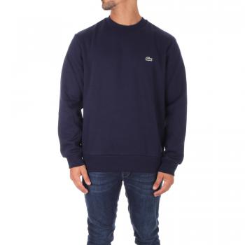 Lacoste Mens Crew Neck Fleece Sweatshirt