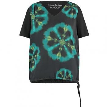 Samoon Blusenshirt mit Tunnelzug für Damen