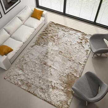 Tapis Confort Shaggy 80x140 cm Motif Uni