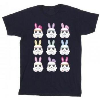 T-shirt a maniche lunghe Star Wars: Stormtrooper & Coniglietti di Pasqua – 12-13 – NERO