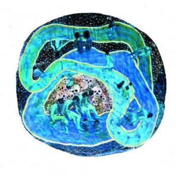 A space water loop