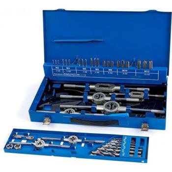 HBM 44 pièces de taraudage et de coupe M3-12