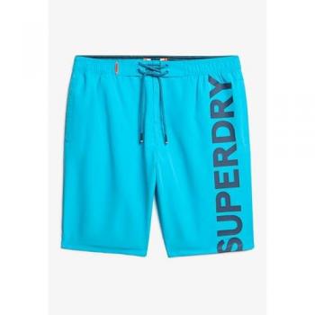 Superdry Classic 19 Logo Badeshort – klassische Surfshorts für Herren
