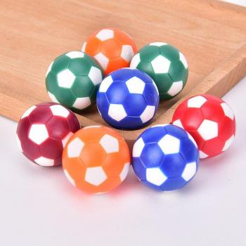 8pcs/set Mini 32mm Colorful Tabletop Soccer Replacement Balls