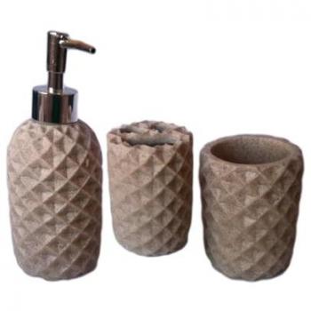Kit 3 éléments : porte-verre & distributeur de bouteilles