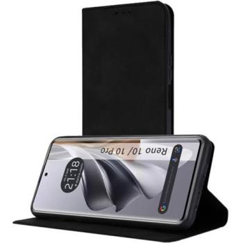 Funda Protectora Tarjetero para Oppo Reno 10 5G Negra
