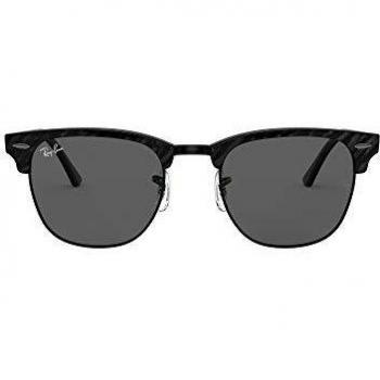Occhiali da sole Ray-Ban RB3016 Clubmaster, colore 1305B1, quadrati unisex neri