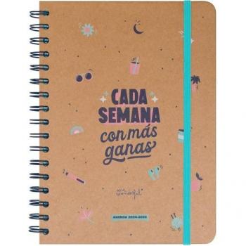 Planificador Semanal Mr. Wonderful 2024-2025: Cada semana, con más ganas