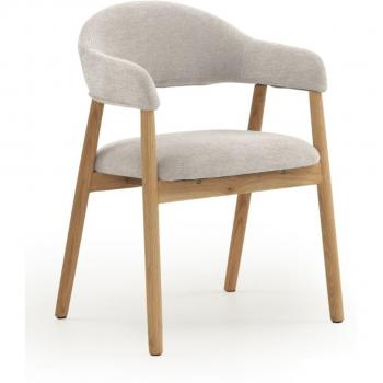 Sillones de madera de roble natural