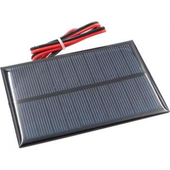 5V 200mA Mini Solar Charger with 30cm Wire